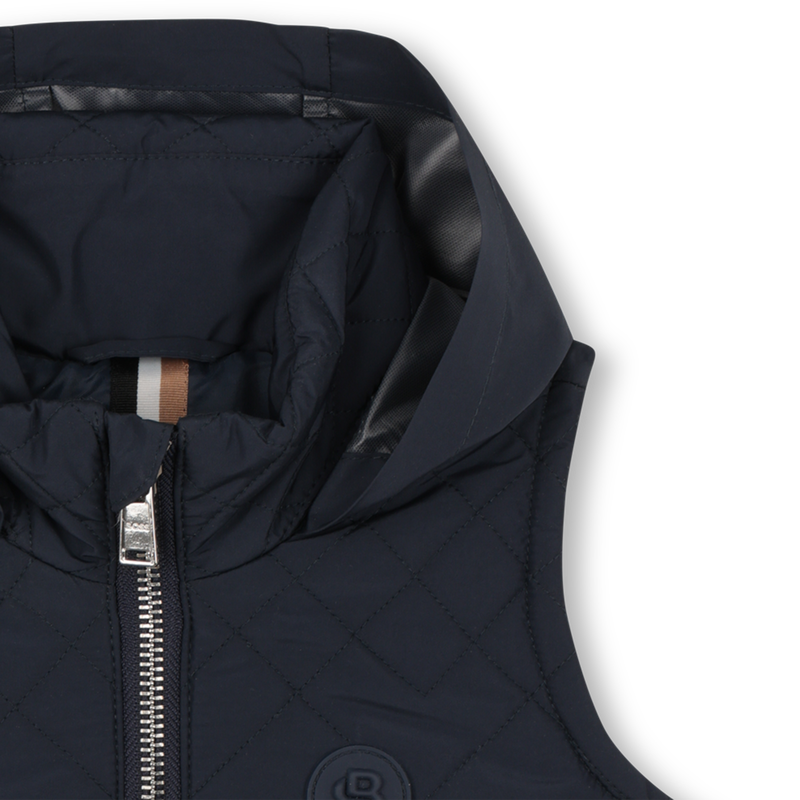 SLEEVELESS HOODED DOWN JACKET BOSS 
                        BOY