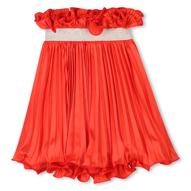 Pleated party skirt KARL LAGERFELD KIDS 
                        GIRL