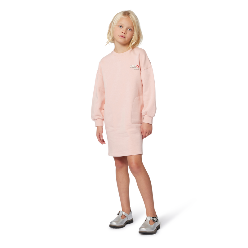 Dress with front pockets KENZO KIDS 
                        GIRL