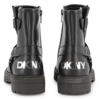 Cowhide leather biker boots DKNY 
                    GIRL