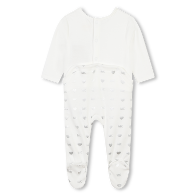 Cotton pyjamas, hat and bib MICHAEL KORS GIRL
