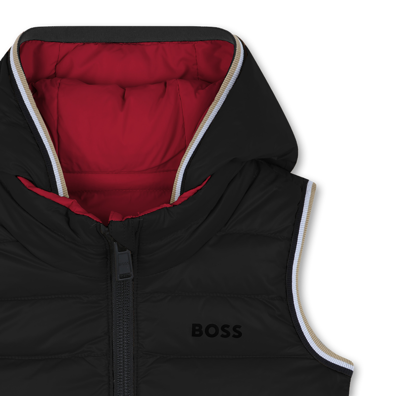 Reversible sleeveless down jacket BOSS 
                        BOY
