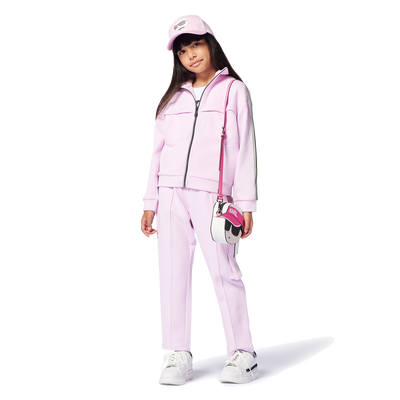 Adjustable zipped handbag KARL LAGERFELD KIDS GIRL