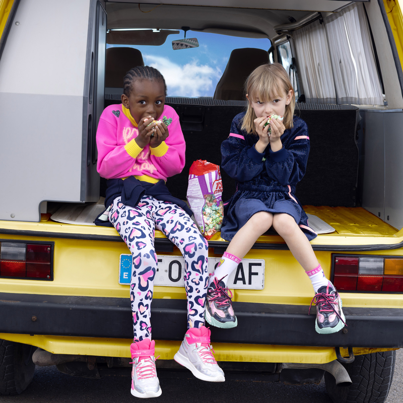 Shiny velvet dress BILLIEBLUSH 
                        GIRL