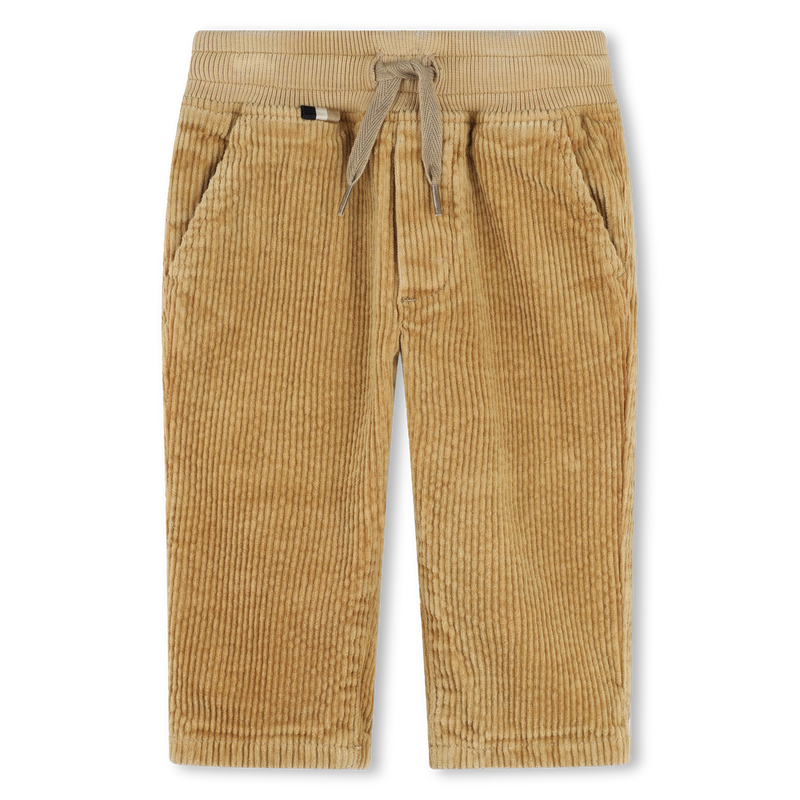 Plain velvet trousers BOSS 
                        BOY