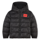 Zip-up printed parka HUGO 
                    BOY
