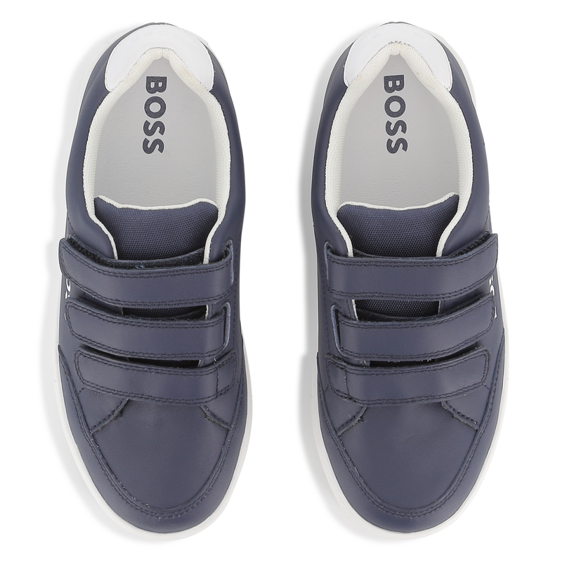 Cowhide leather sneakers BOSS 
                        BOY