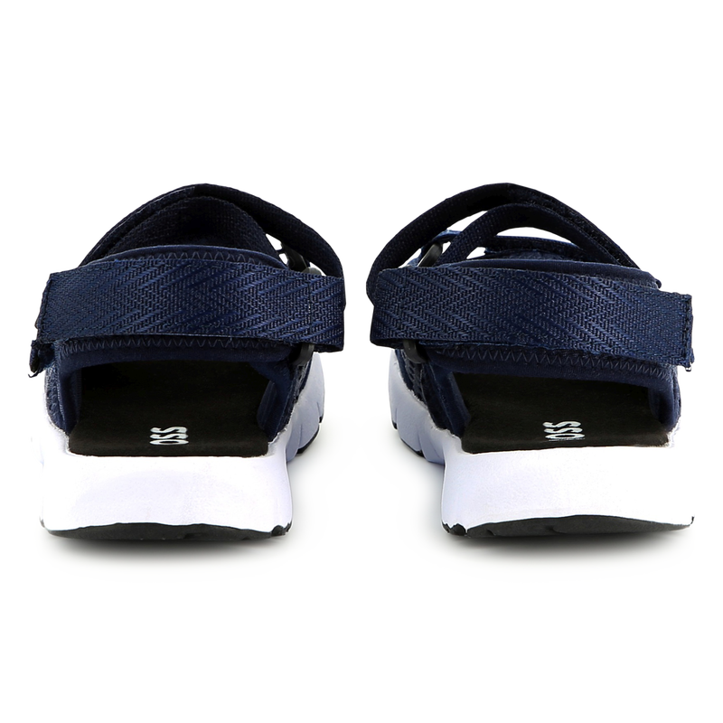 Hook-and-loop canvas sandals BOSS 
                        BOY