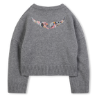Embroidered wings knitted cardigan ZADIG & VOLTAIRE 
                    GIRL