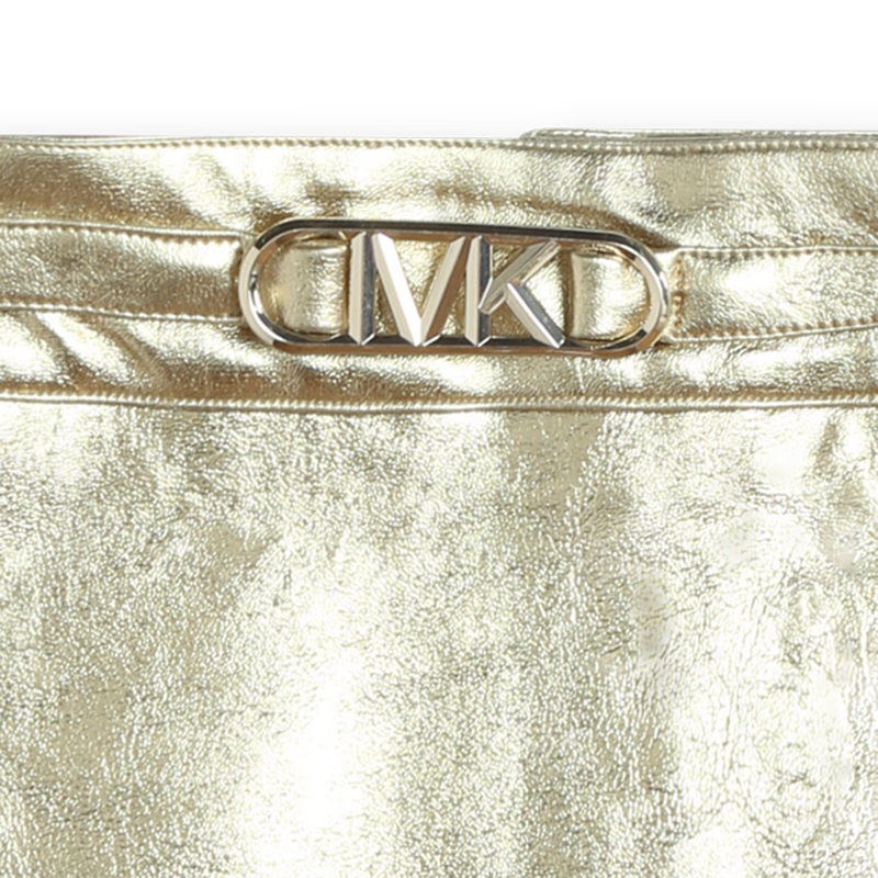 Short Crackle-Effect Skirt MICHAEL KORS 
                        GIRL