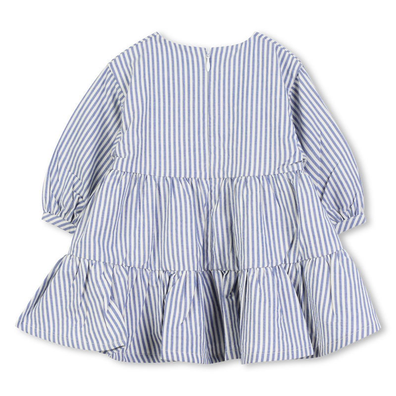 Long puff sleeve dress KENZO KIDS 
                        GIRL