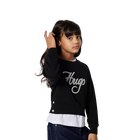 Round neck sweatshirt HUGO 
                    GIRL