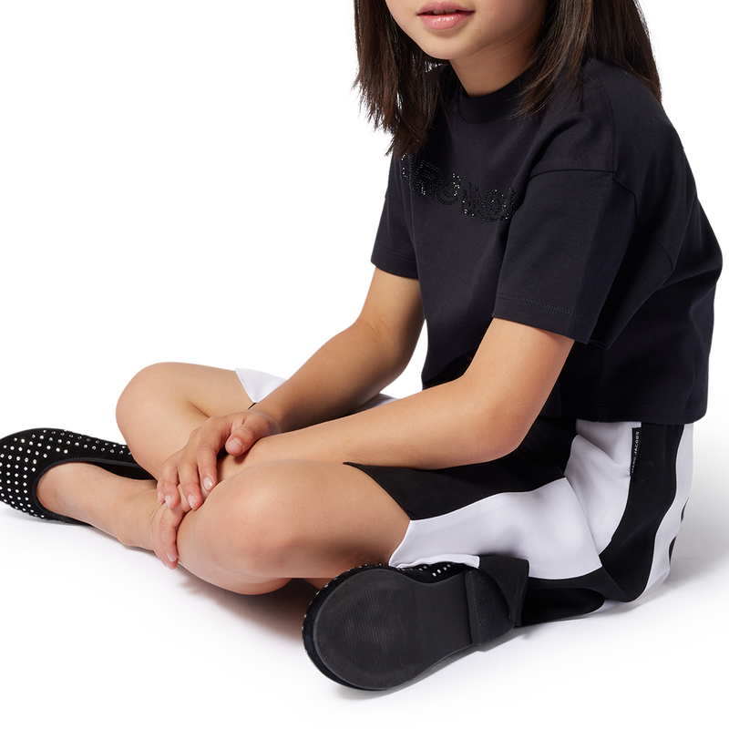 Striped party skirt MARC JACOBS 
                        GIRL