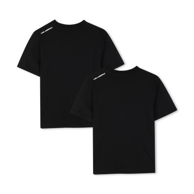 Set of 2 short-sleeved t-shirts KARL LAGERFELD KIDS BOY