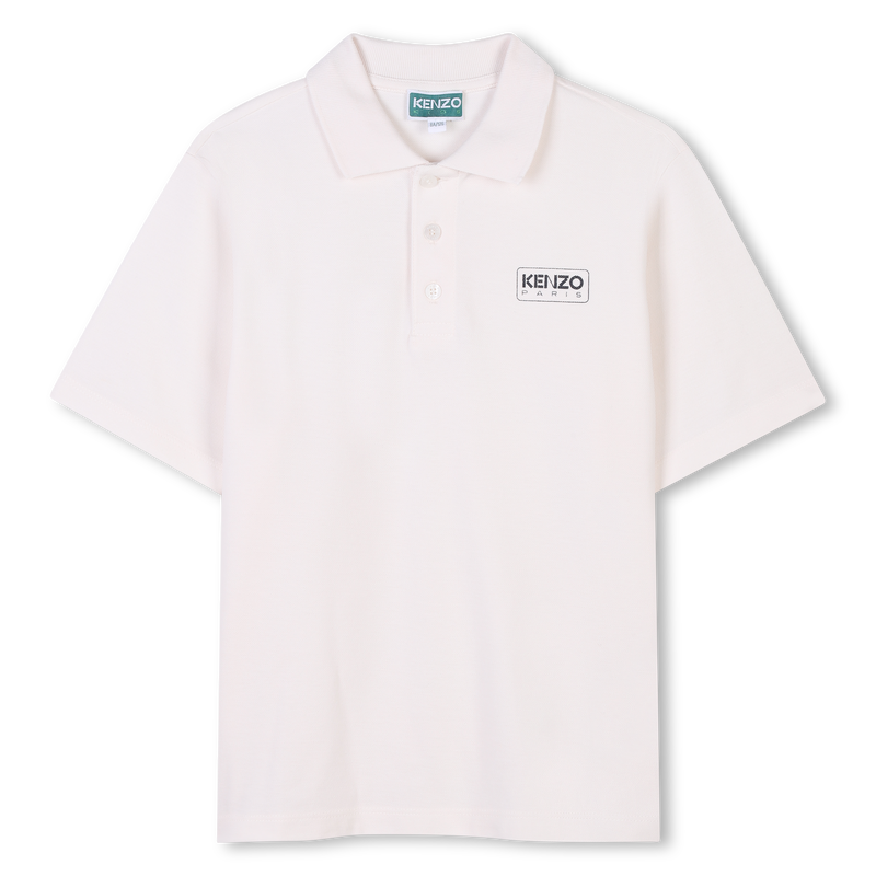 Polo shirt with logo motif KENZO KIDS 
                        BOY