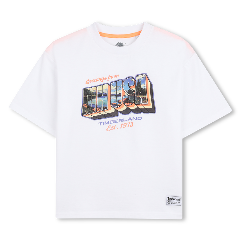 SHORT-SLEEVED T-SHIRT TIMBERLAND 
                        BOY