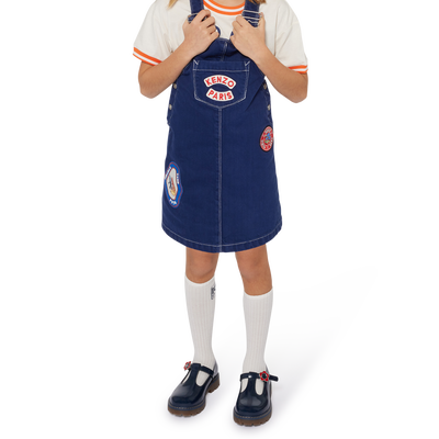 Buckled leather Mary-Janes KENZO KIDS GIRL