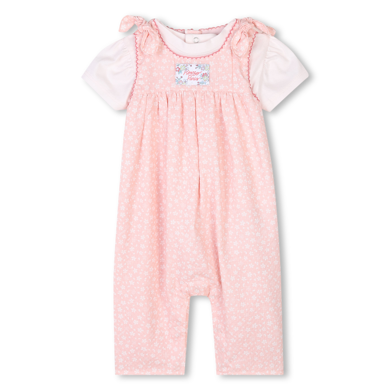 T-shirt and romper set KENZO KIDS 
                        GIRL