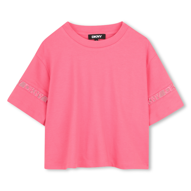 SHORT SLEEVE T-SHIRT DKNY 
                        GIRL