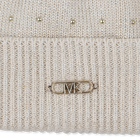 Knitted hat with pompom MICHAEL KORS 
                    GIRL