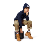 Knitted badge hat with logo TIMBERLAND 
                    BOY