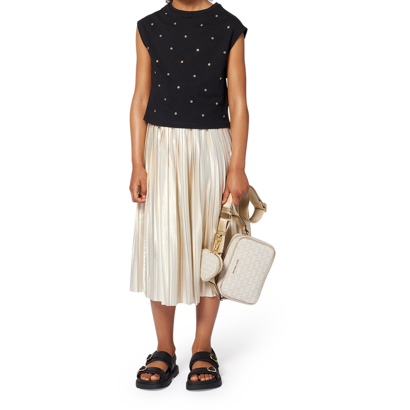 Cotton party T-shirt MICHAEL KORS 
                        GIRL