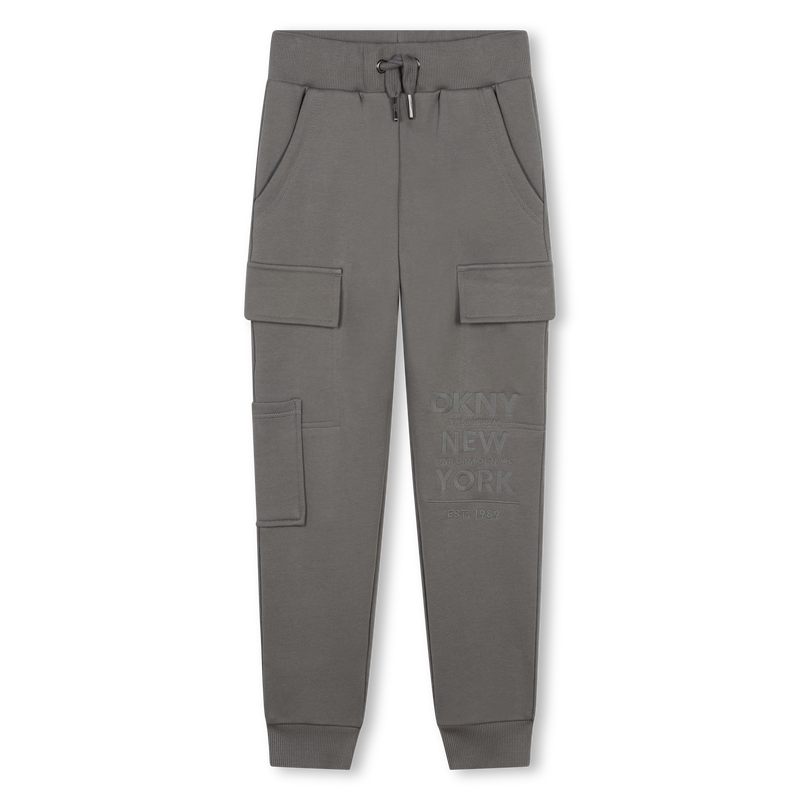 Cotton jersey jogging trousers DKNY 
                        BOY