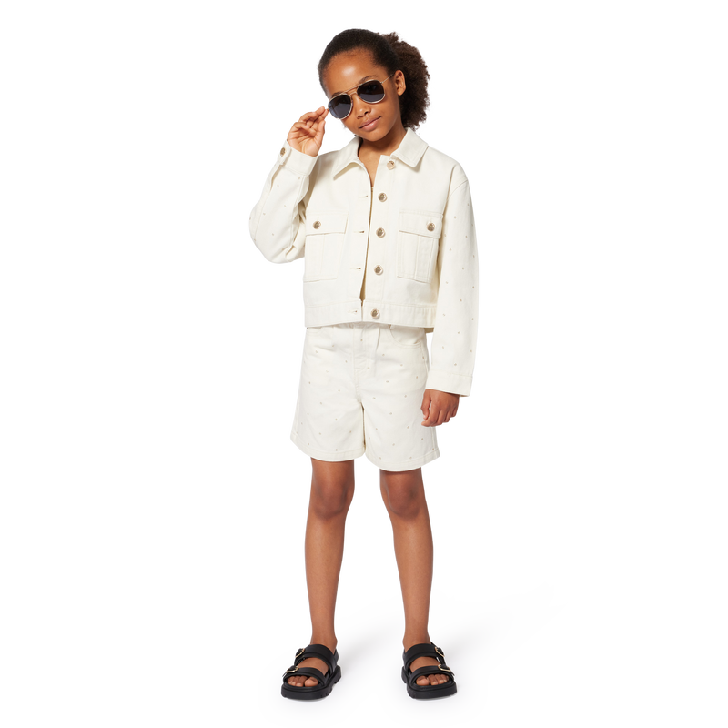 Shorts with adjustable waist MICHAEL KORS 
                        GIRL