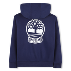 Hooded jogging cardigan, MEDIEVAL BLUE, hi-res