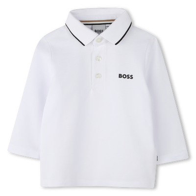 Cotton Piqu&eacute; Polo BOSS BOY