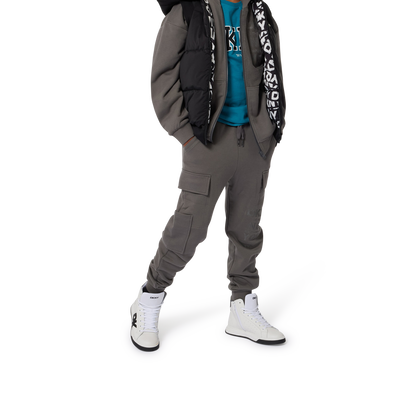 Cotton jersey jogging trousers DKNY BOY