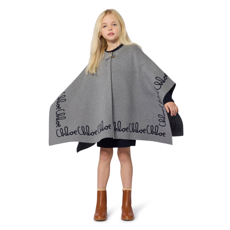 Knit cape CHLOE 
                        GIRL