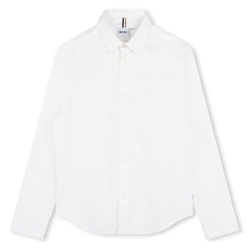 Plain cotton shirt BOSS 
                        BOY
