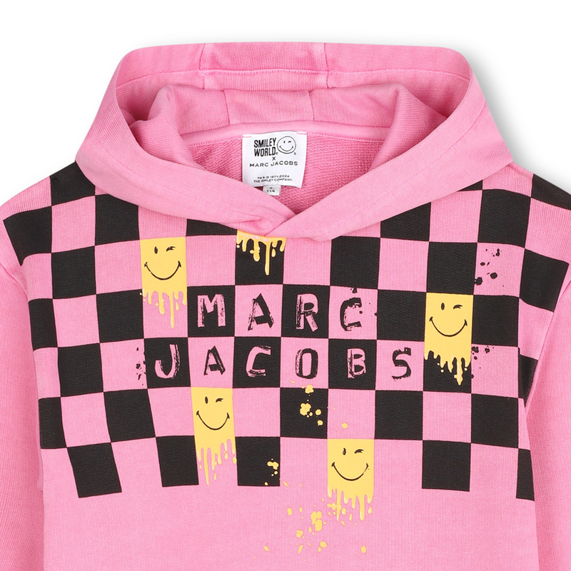 Cotton fleece dress MARC JACOBS 
                        GIRL