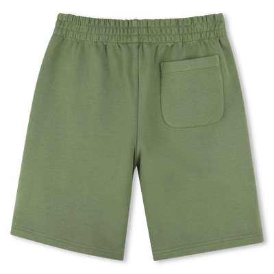 Fleece Bermuda jogging shorts KENZO KIDS BOY