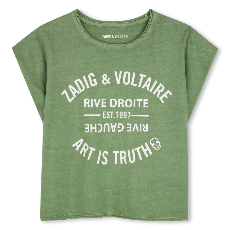 SHORT-SLEEVED T-SHIRT ZADIG & VOLTAIRE 
                        GIRL