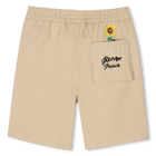 Cotton Bermuda shorts KENZO KIDS 
                    BOY