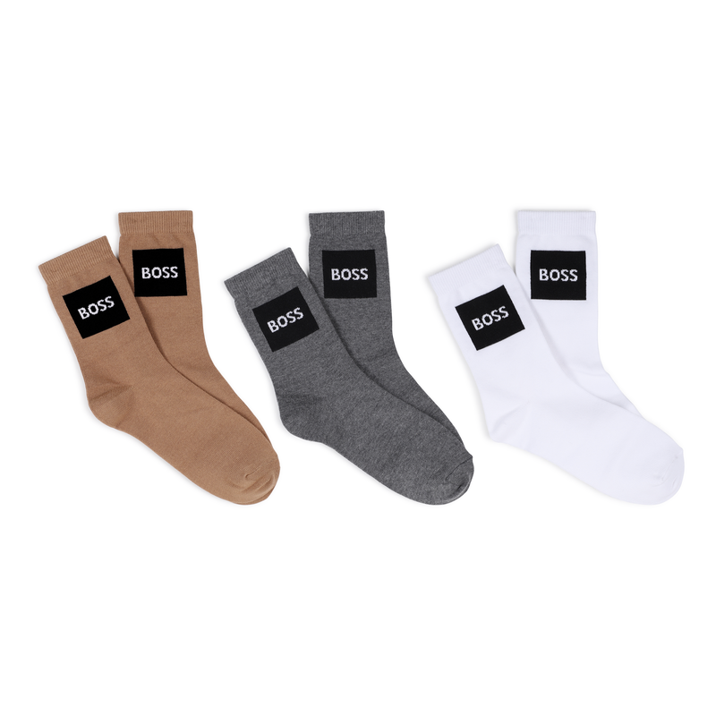 SET OF 3 PAIRS OF SOCKS BOSS 
                        BOY