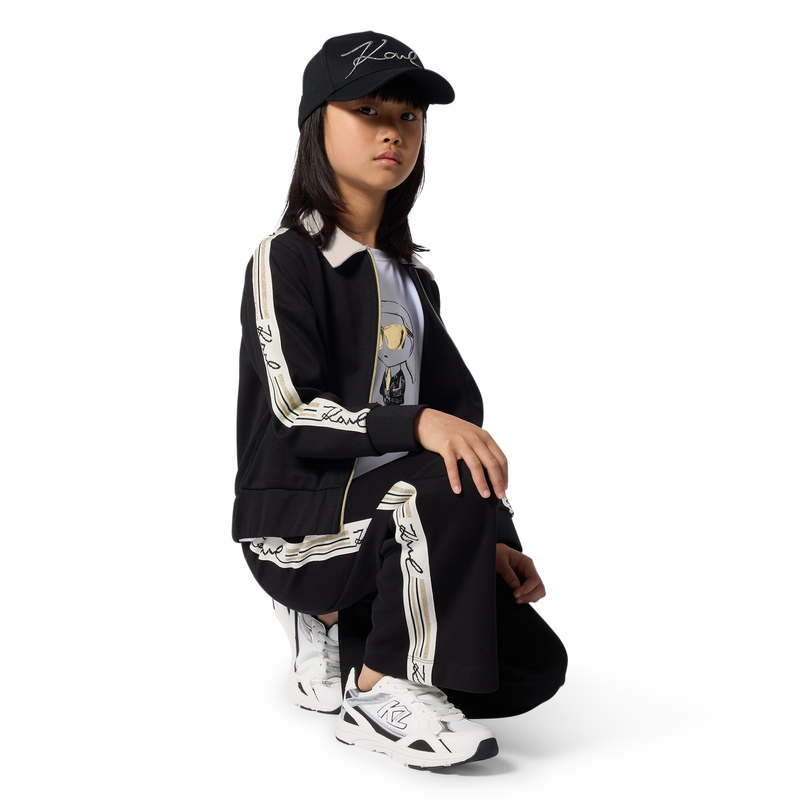 SHORT SLEEVE T-SHIRT KARL LAGERFELD KIDS 
                        GIRL