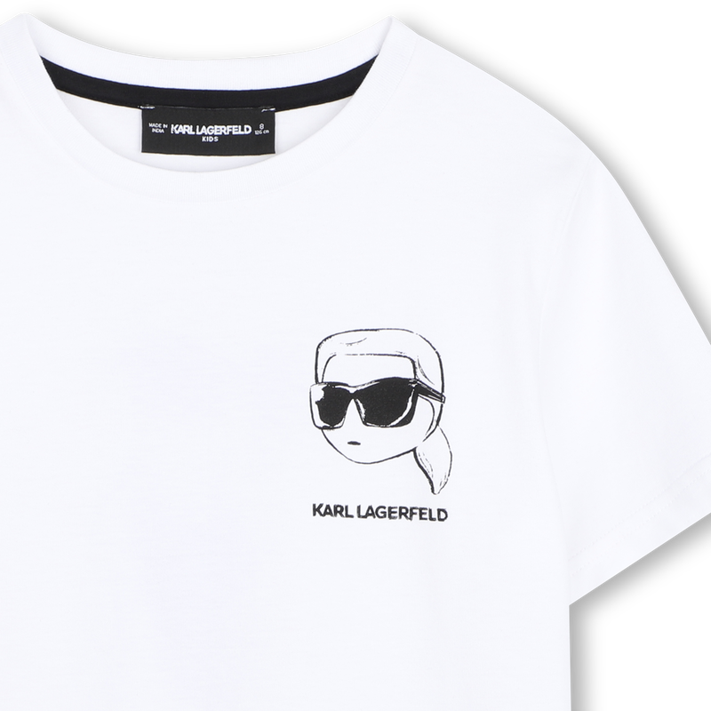 Short sleeve t-shirt KARL LAGERFELD KIDS 
                        BOY