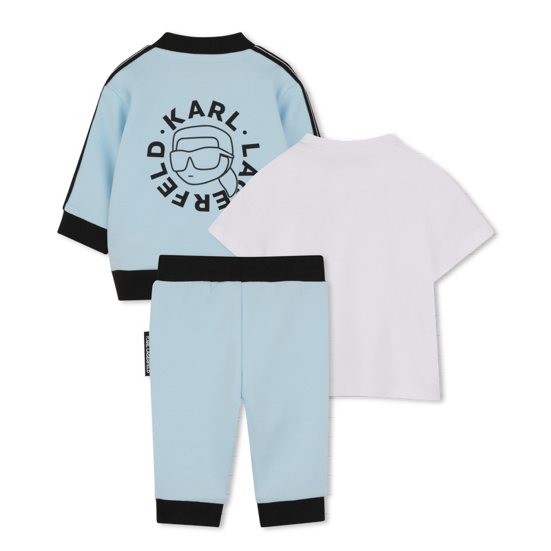 JOGGER SET KARL LAGERFELD KIDS 
                        BOY