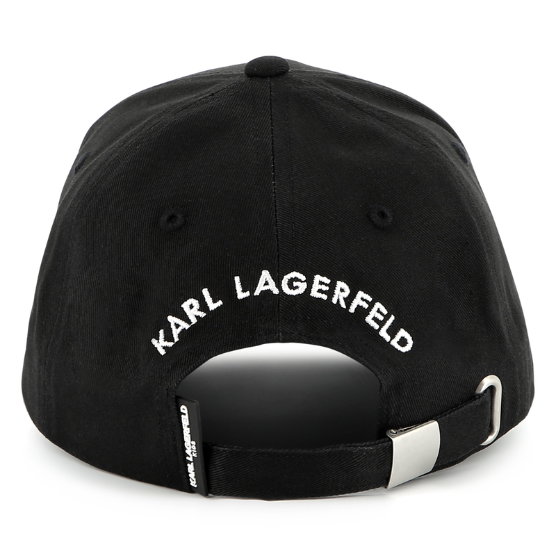 Adjustable cotton cap KARL LAGERFELD KIDS 
                        BOY