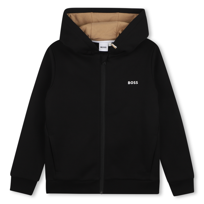 Hooded cardigan BOSS 
                        BOY