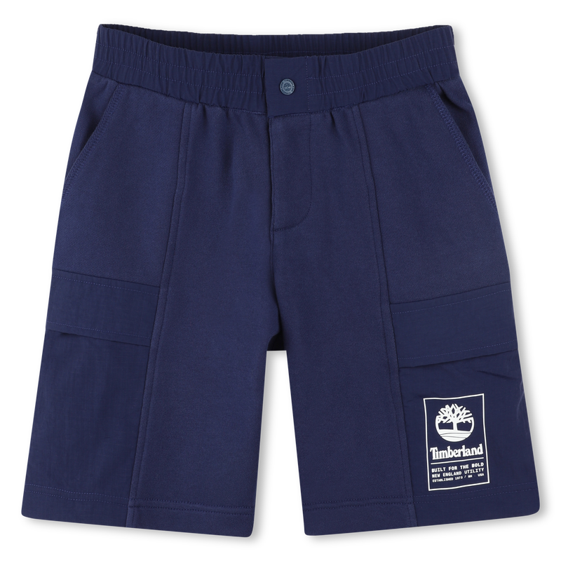 Zip-up fleece Bermuda shorts TIMBERLAND 
                        BOY