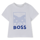 Cardigan + trousers + t-shirt set BOSS 
                    BOY