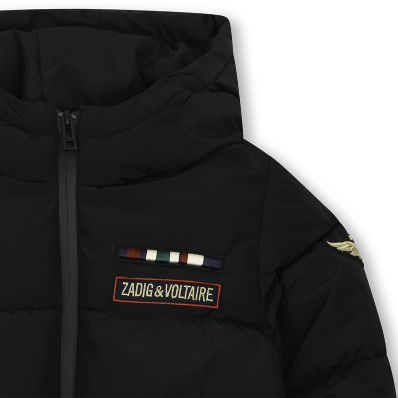 Hooded down jacket ZADIG & VOLTAIRE 
                        BOY