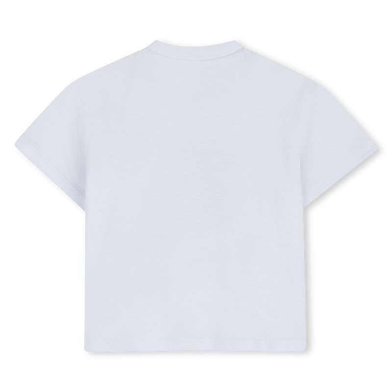T-SHIRT WITH PRESS STUD ON THE SHOULDER KENZO KIDS 
                        GIRL