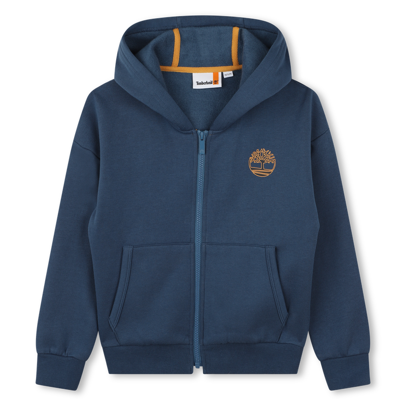 Hooded fleece cardigan TIMBERLAND 
                        BOY