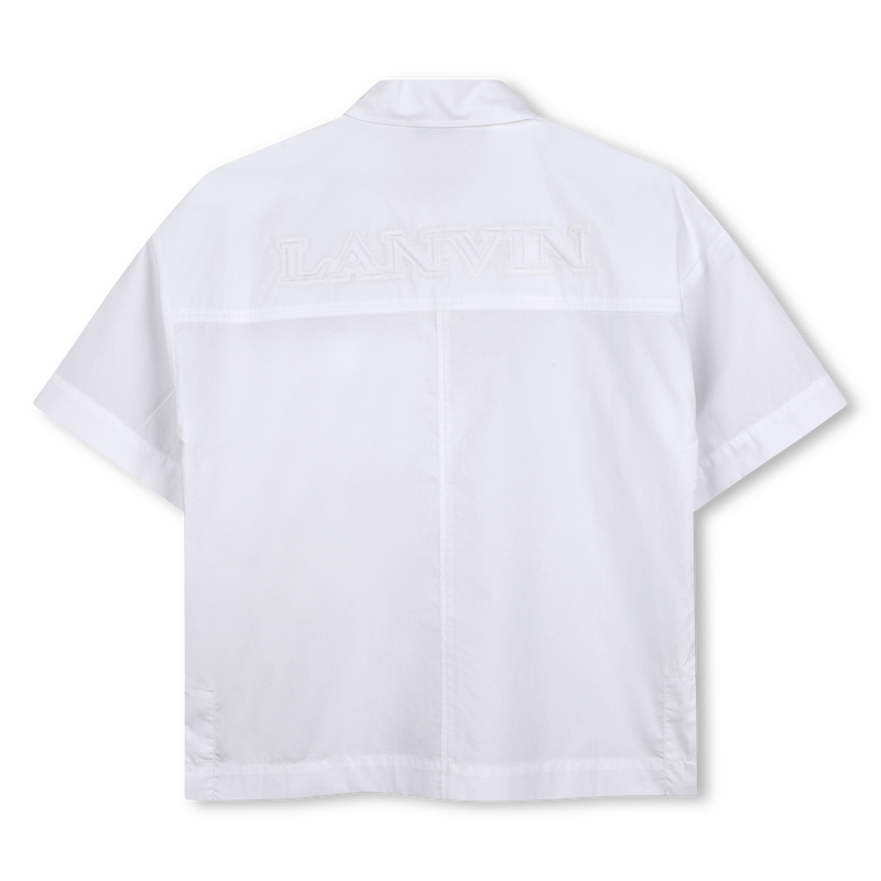 SHORT SLEEVE SHIRT LANVIN 
                        BOY