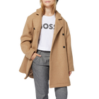 Pleated cotton trousers BOSS 
                    GIRL
